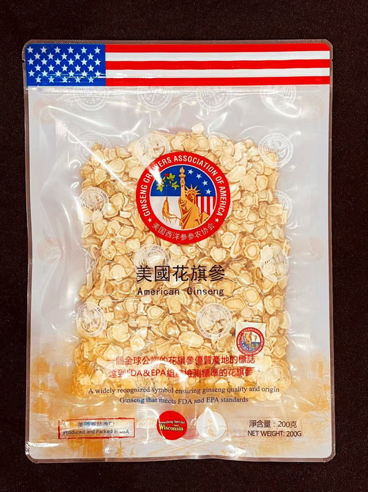 3号参片200克 (3# Ginseng Slices 200g)