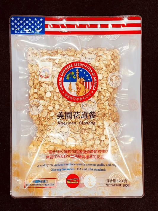 4号参片500克 (4# Ginseng Slices 500g)